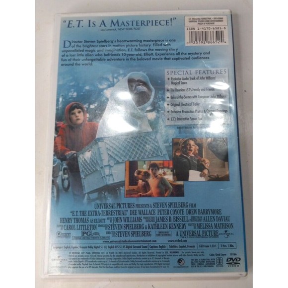 E.T. The Extra-Terrestrial DVD Full Screen Edition - Picture 2 of 4